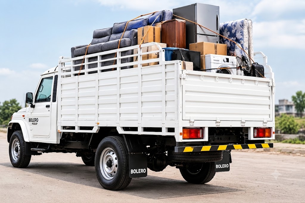 Commercial Packaging Goods and Retail Cargo Delivery Tempo Ghaziabad Noida